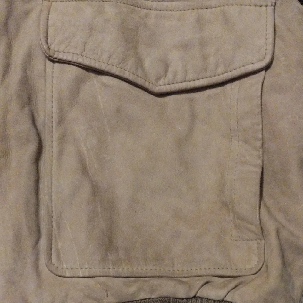 vintage U2 Wear Me Out leather bomber flight jacket. - Picture 7 of 16